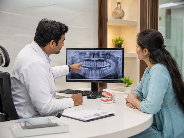 Dental implant consultation and tooth restoration planning